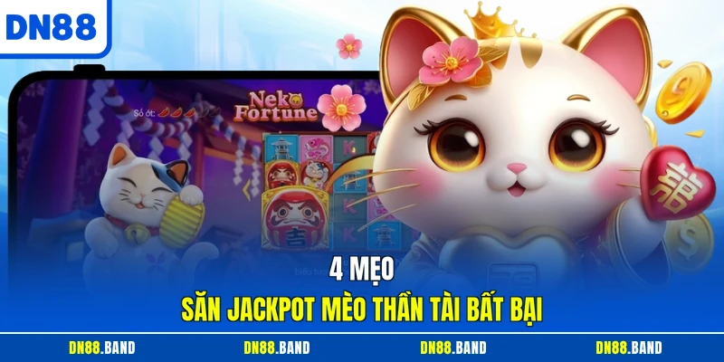 4 mẹo săn Jackpot Mèo thần tài bất bại