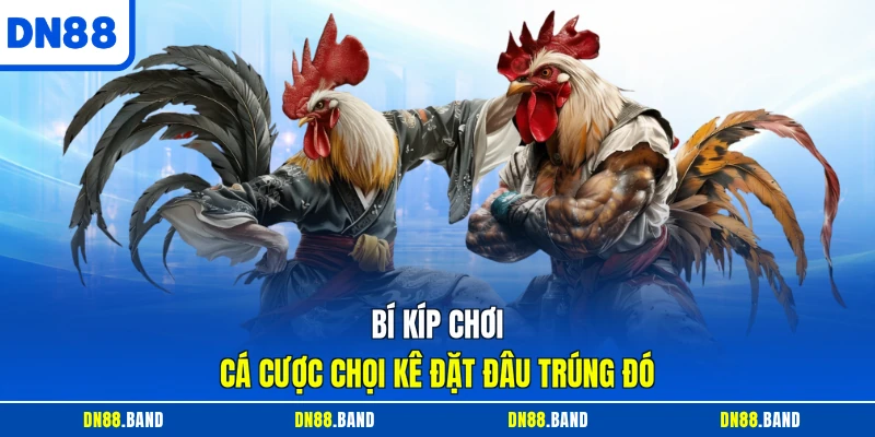 Bí kíp chơi cá cược chọi kê đặt đâu trúng đó